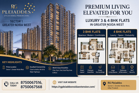 Greater Noida, Real Estate, RG Pleiaddes Sector 1 Greater Noida West &ndash; Complete Project Guide