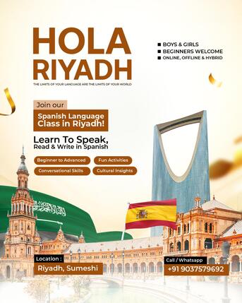 Riyadh, Education, Join Spanish Language Class In Riyadh!