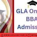GLA Online BBA Admission
