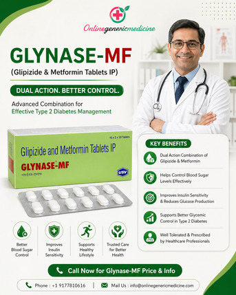 New York, Medical, Glynase MF (Glipizide And Metformin) &ndash; Uses, Benefits & Side Effects