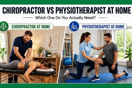 Ghaziabad, Health, Chiropractor Vs Physiotherapist At Home: Which One Do You Actually Need?