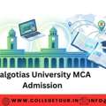 Galgotias University MCA Admission