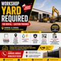 1000 Sq. Meter,  I Am Looking For An Industrial Workshop Yard 30-Kilometer Surrounding Area Al-Khobar, Dama