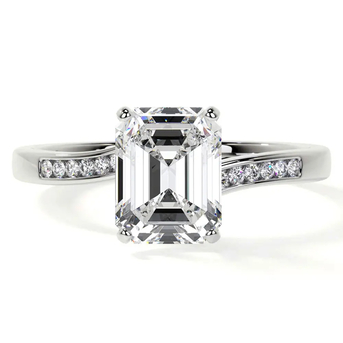 New York, Jewelry, USD 1492,  Order Emerald Cut Diamond Engagement Ring 1.61cttw Now