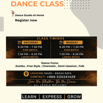 Riyadh, Lessons Offered, Dance Classes Available