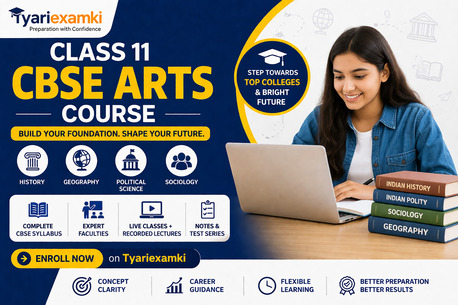 New Delhi, Lessons Offered, CBSE Class 11th Arts Online Course