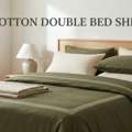 Ind 1499,  Buy Cotton Double Bed Sheets Online India - 100% Pure Cotton With 2 Pillow Covers