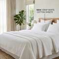 INR 1499,  White Bed Sheet Pure Cotton - Soft, Breathable & Easy To Wash | Buy Online India