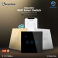 QAR 135,  Secuview 3 Gang WiFi Smart Switch (Tuya App)