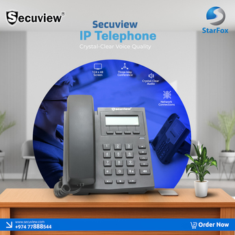 Doha, Electronics, QAR 185,  Secuview IP Telephone &ndash; Crystal Clear Voice