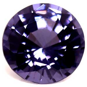 New York, Jewelry, USD 1863,  Affordable Untreated 1.05 Cts Round Blue Spinel At GemsNY