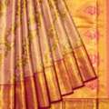 Premium Golden Colour Silk Saree For Wedding | Mavuris