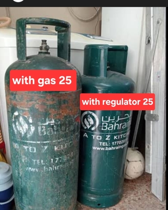 Manama, Household Items, BHD 25,  Bahrian Gas 2nos With Home Delivery Fill Gas 25 With Regulator 25 Msg 3670 8372 Wts Ap No