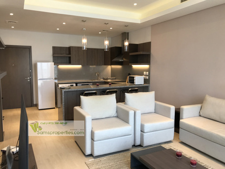 Manama, Apartments, Flats, Houses & Villas, BHD 380/month,  Furnished,  1 BR,  One-Bedroom Flat For Rent In Seef, Bahrain - Close To The Highway - Call 39044943