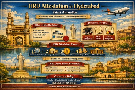 Hyderabad, Legal, HRD Attestation In Hyderabad