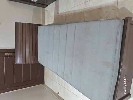 Jeddah, Furniture, SAR 100,  SINGLE BED WITH MATTRESS FOR SALE-100SAR-0539599336