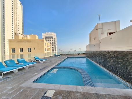 Juffair, Apartments, Flats, Houses & Villas, BHD 330/month,  Furnished,  1 BR,  85 Sq. Meter,  Luxury | Large Balcony | Great Facilities!! | In New Juffair
