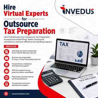 New York, Financial, Outsource Tax Preparation With Skilled Virtual Experts