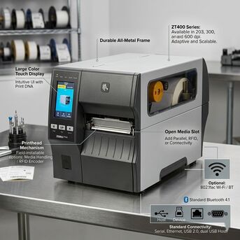 Auckland, Computers, NZD 2739,  Get Clear Results With ZEBRA ZT411 4IN 203DPI Printer