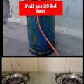 BHD 25,  Clynder With Regulator Pipe Stove 25 Bd Msg 3670 8372 Wts Ap No Call