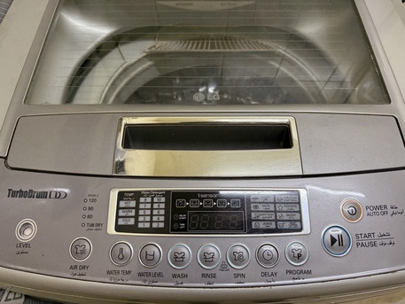 Riyadh, Appliances, SAR 700,  LG 12KG TOP LOAD WASHING MACHINE