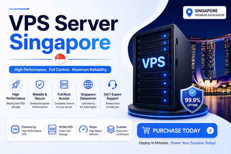 Mumbai, Technical, VPS Server Singapore - Purchase Today