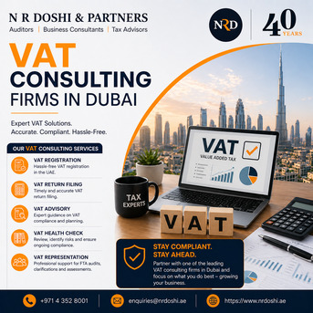Dubai, Accounting, Leading VAT Consulting Firm In Dubai &ndash; NR Doshi & Partners