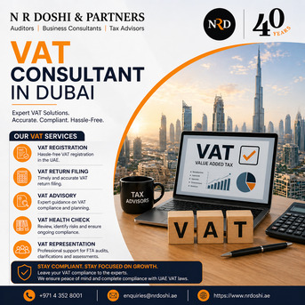 Dubai, Accounting, Leading VAT Consulting Firm In Dubai &ndash; NR Doshi & Partners