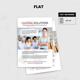 Los Angeles, Printing, Order  One Page Brochure From PrintMagic