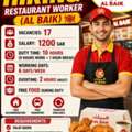 URGENT HIRING &ndash; RESTAURANT WORKER (AL BAIK)