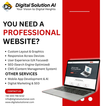 Islamabad, Marketing, 🚀 Do You Need A Professional Website That Converts?