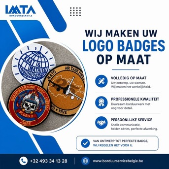 Brussels, Clothing & Accessories, Wij Maken Uw Logo Badges Op Maat