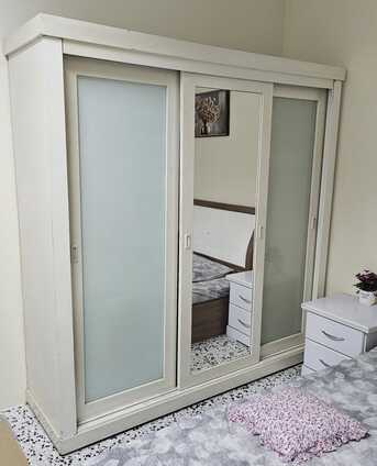 Muharraq, Furniture, BHD 105,  Bedroom Set, New Mattress, Extra 2 Door Wardrobe, Show Rack  For Sale