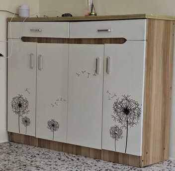 Muharraq, Furniture, BHD 105,  Bedroom Set, New Mattress, Extra 2 Door Wardrobe, Show Rack  For Sale