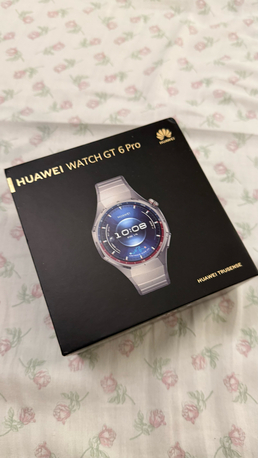 Irqah, Mobile Phones, SAR 1200,  Huawei Watch GT 6 Pro (46mm Titanium Strap) &ndash; 4 Months Old