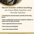 Quraan Teacher Male/female