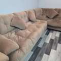 SAR 650,  Ultra-Comfort L-Shaped Sofa Set For Sale