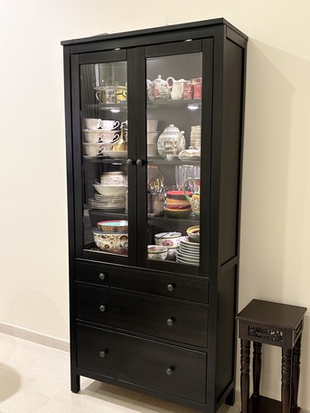 Riyadh, Furniture, SAR 650,  Showcase For Books/ Decorative Pieces/ Dinnerware