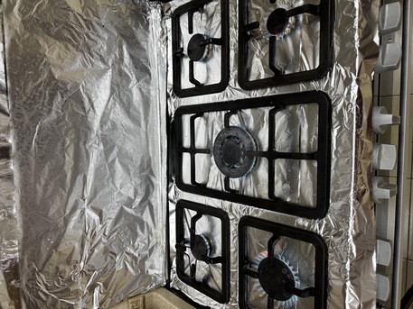 Al Jubail Al Balad, Appliances, SAR 550,  Gas Stove/Cooking Range 5 Burners 60x90 1 Year Old Only