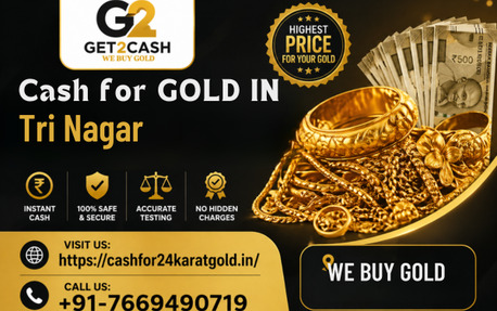 New Delhi, Financial, Cash For Gold In Tri Nagar Delhi | Instant Gold Buyer & Best Gold Rates Today