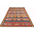 USD 1600,  6x15 Old Orange Blue Persian Kilim Runner Rug In Dallas