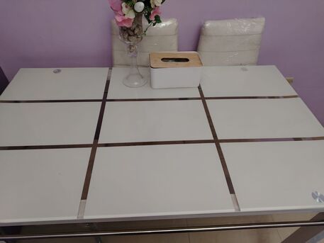 Jubail, Furniture, SAR 350,  Dining Table Set (4 Chairs) & Center Table