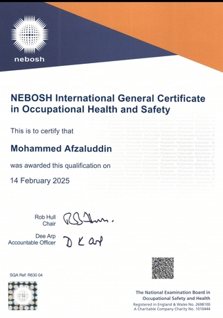 Dammam, Job Seekers, Safety Officer