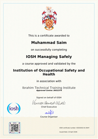 Riyadh, Job Seekers, Safety Officer