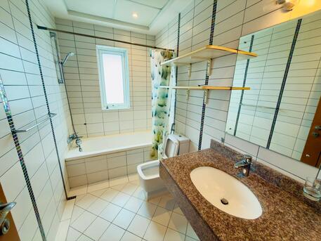 Sanabis, Apartments, Flats, Houses & Villas, BHD 300/month,  Furnished,  80 Sq. Meter,  HOT DEAL 1BR APARTMENT IN SANABIS | BALCONY | POOL | GYM | BD 300