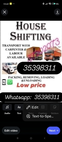Budaiya, Labor/Moving, Housing Shiffting Services