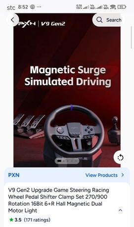 Riyadh, Video Games, SAR 600,  Racing Wheel PXN V9 Gen2