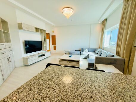 Sanabis, Apartments, Flats, Houses & Villas, BHD 330/month,  Furnished,  1 BR,  80 Sq. Meter,  HOT DEAL 1BR APARTMENT IN SANABIS | BALCONY | POOL | GYM | INTERNET | BD 330