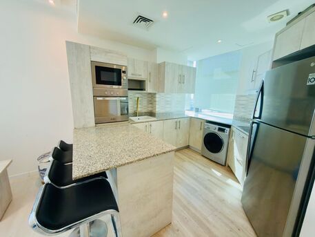 Sanabis, Apartments, Flats, Houses & Villas, BHD 330/month,  Furnished,  1 BR,  80 Sq. Meter,  HOT DEAL 1BR APARTMENT IN SANABIS | BALCONY | POOL | GYM | INTERNET | BD 330