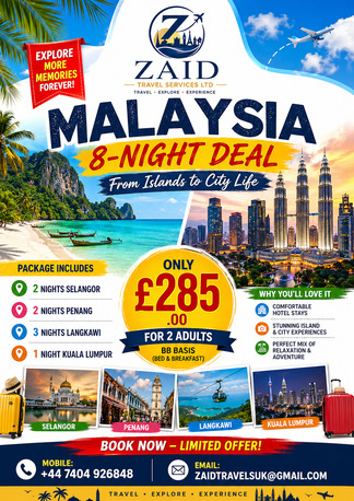 Birmingham, Travel, VISA SERVICES - FLIGHT TICKETS - HOTEL BOOKINGS-TOUR PACKAGES